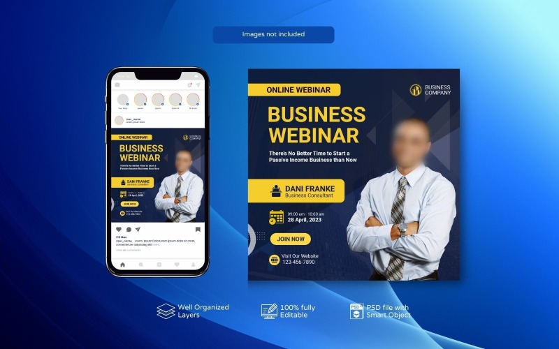 Kurumsal Sosyal Medya ve Canlı Web Semineri PSD Tasarım Esasları Instragram