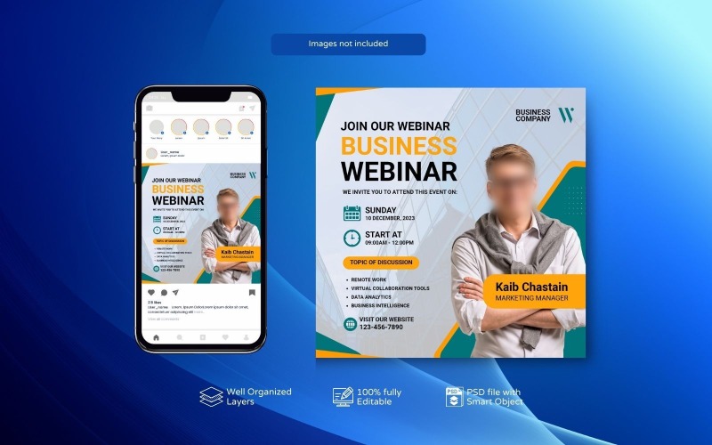 Soziale Medien für Unternehmen und Live-Webinar PSD Design Essentials