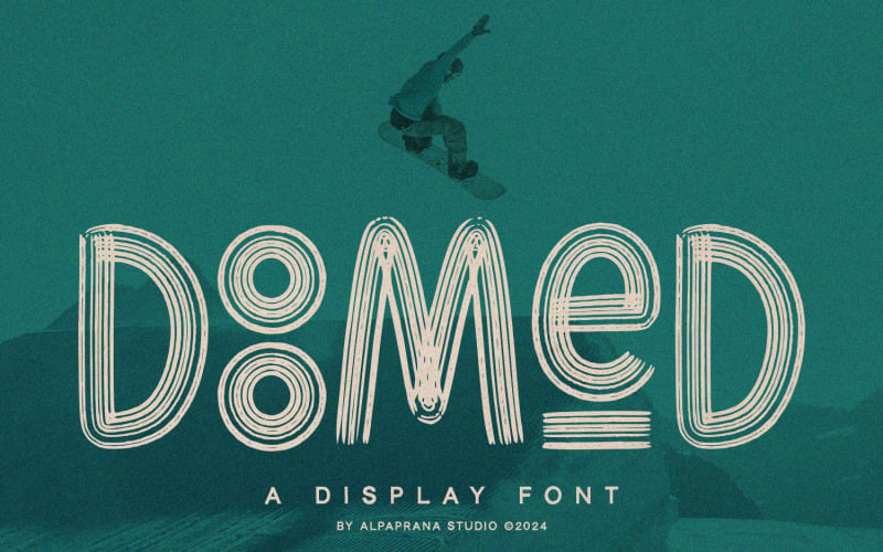 Doomed — отображение шрифта кисти