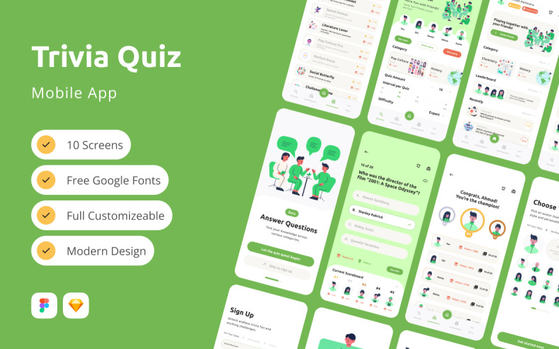 Aplicación móvil Zuru - Trivia Quiz