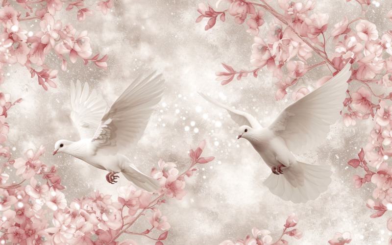 Blumenmuster-Fliesenhintergrund 125