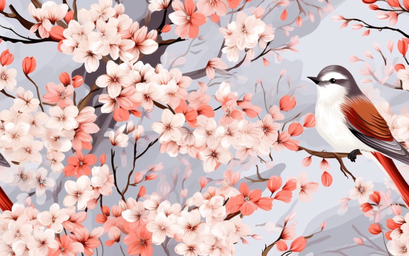 Floral Pattern Tile Background 150