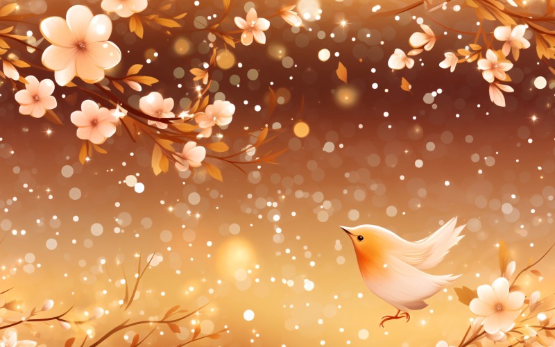 Floral Pattern Tile Background 84