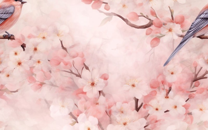 Fondo de mosaico de patrón floral 02