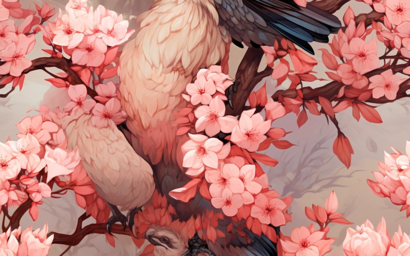 Fundo de azulejo com padrão floral 39