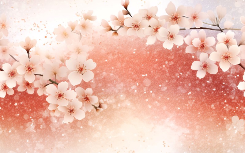 Sfondo di piastrelle con motivo floreale 72