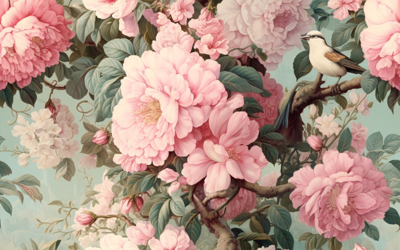 Fond De Carrelage Motif Floral 37