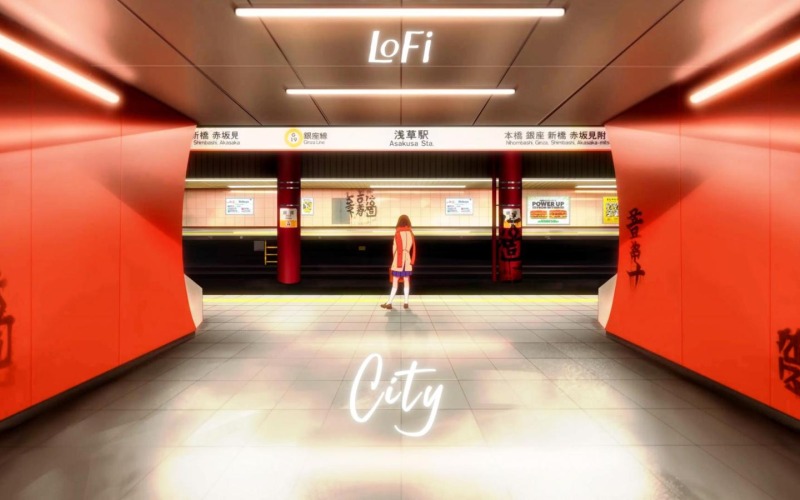 Melodia dello skyline/LoFi rilassante