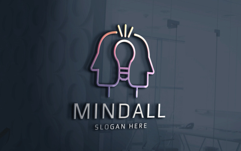 Mind Share Idea Профессиональный логотип