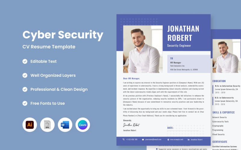 Curriculum vitae Cyber Security V5