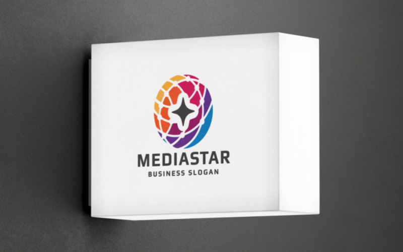 Profesjonalne logo Media Star Studio