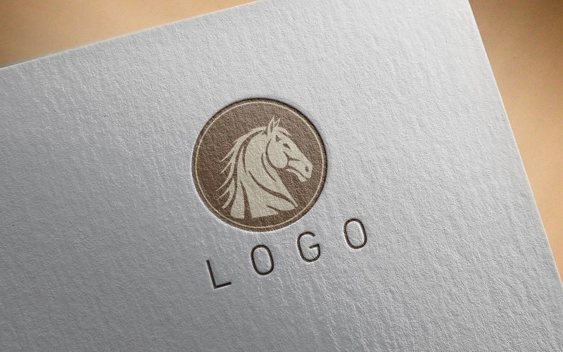 Elegant paardenlogo 2-0193-23