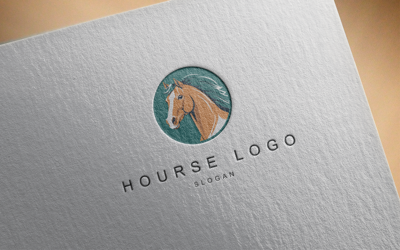 Elegant Hourse logotyp 4-070-23