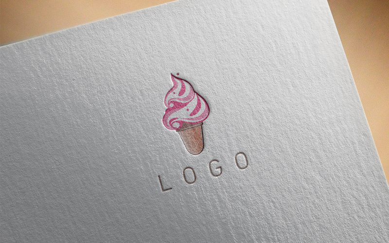 Elegante logo gelato 3-0621-23