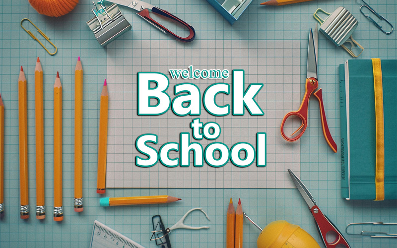 Back to school supplies_Welcome back to school_Welcome back to school ...