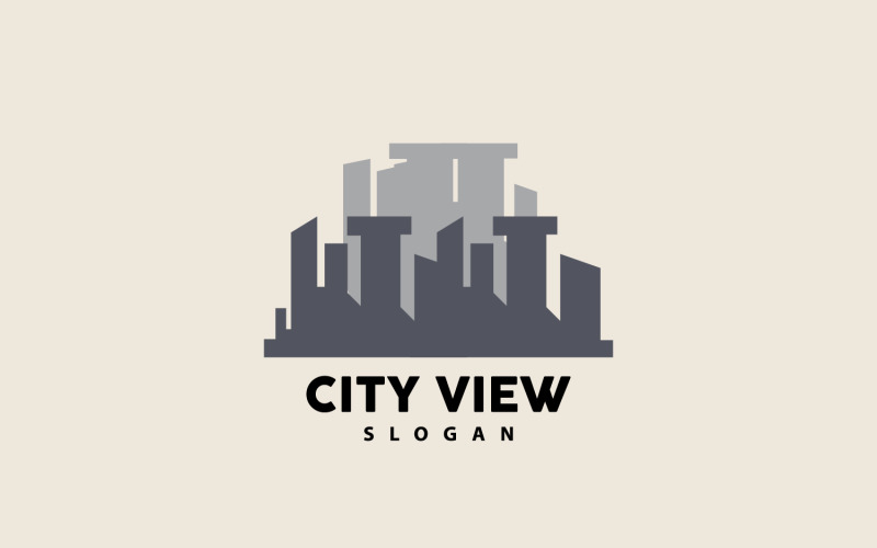 建筑房地产公寓建筑标志 V11