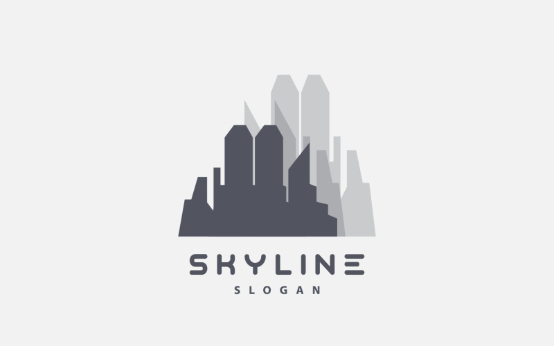 Gebouw onroerend goed appartement constructie Logo V36