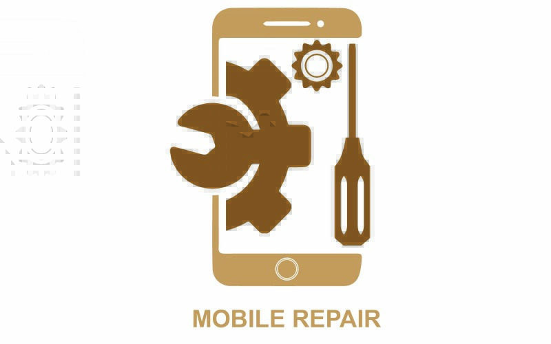 Modèles de logos de réparation mobile