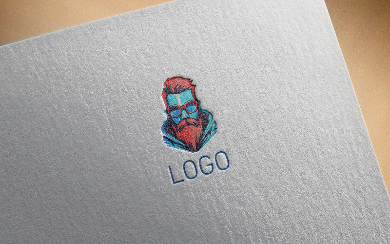 Elegantní muž Logo 5-0440-23
