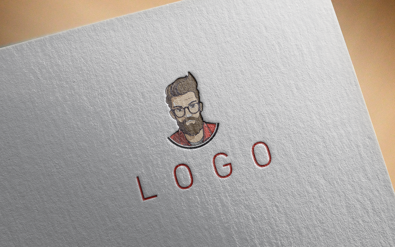 Logo mužského maskota 3-0124-23