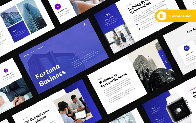 Fortuna – Business-Google-Slide-Vorlage