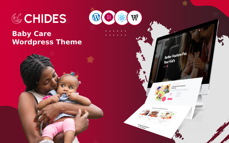 Chides – WordPress-Theme für Kindergärten und Babypflege