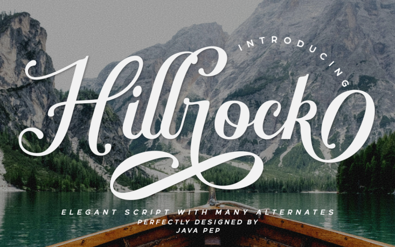 Hillrock / Escrita elegante