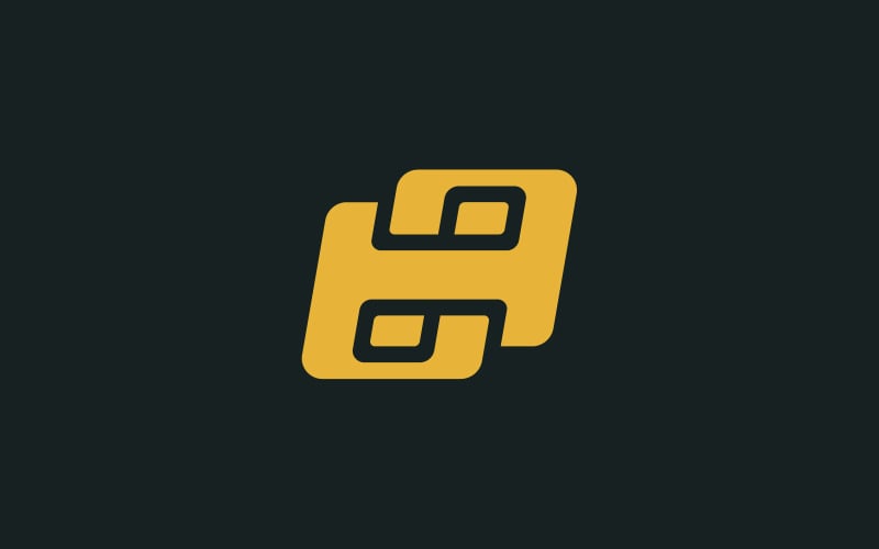 Nowoczesny projekt logo litery AA