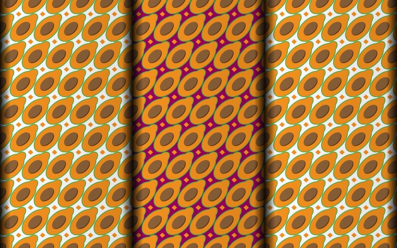 Plantilla de elemento de diseño de patrón de pasos vectoriales de mejor estilo.