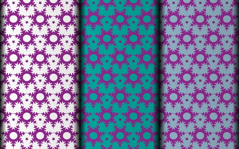 Vector eps background style floral pattern design.
