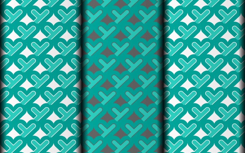 Geometrisk ny stil vektor mönsterdesign.