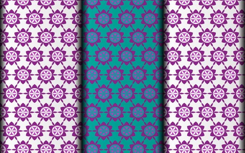 Nahtlose, florale Musterdesign-Vorlage.