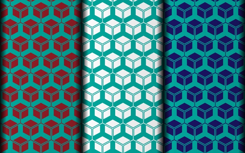 Personalice el elemento de diseño de patrón de pasos vectoriales.