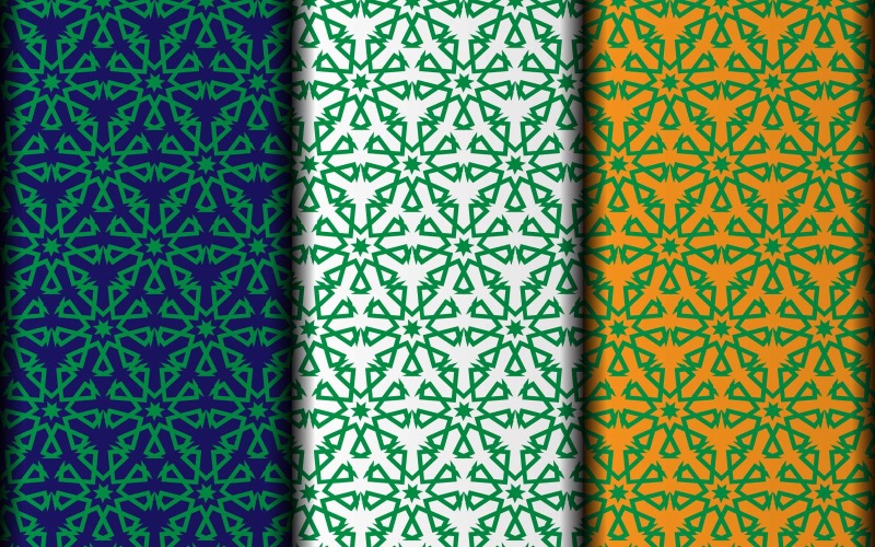 Plantilla de diseño de patrón estadístico de eps vectoriales florales.