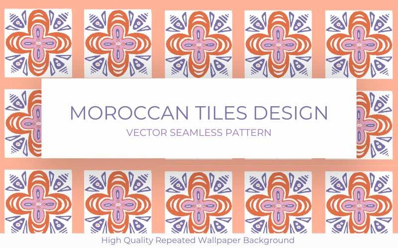 Arabesque mosaik sömlösa mönster