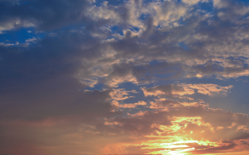 Fondos de cielo al atardecer Vol.1