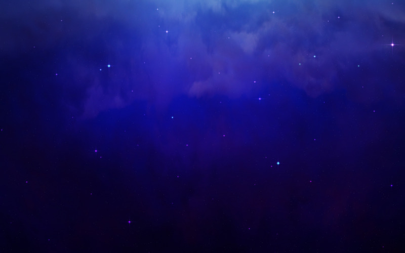 Fondos de paisaje estelar espacial