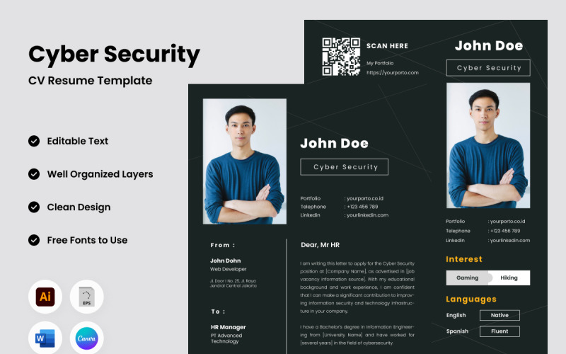 Wznów Cyber Security V3 za pomocą dynamicznego szablonu