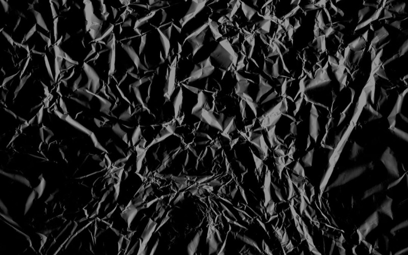 Arrière-plans de textures froissées noires