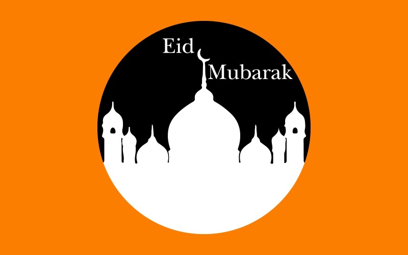 Eid coleção design silhueta vetor arte ilustração