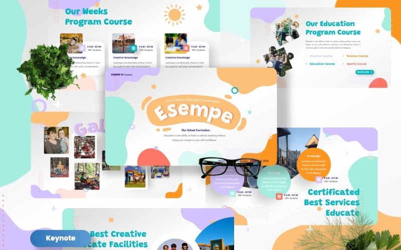 Esempe — szablon kreatywnych notatek edukacyjnych
