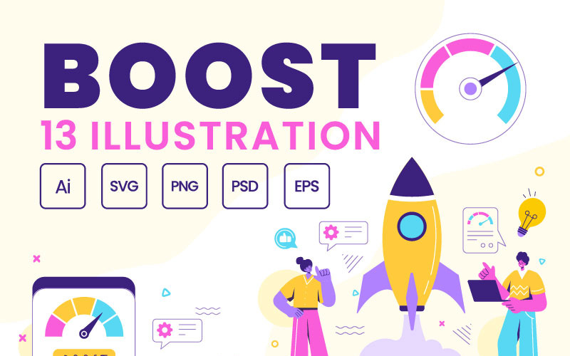13 Business Boost illusztráció