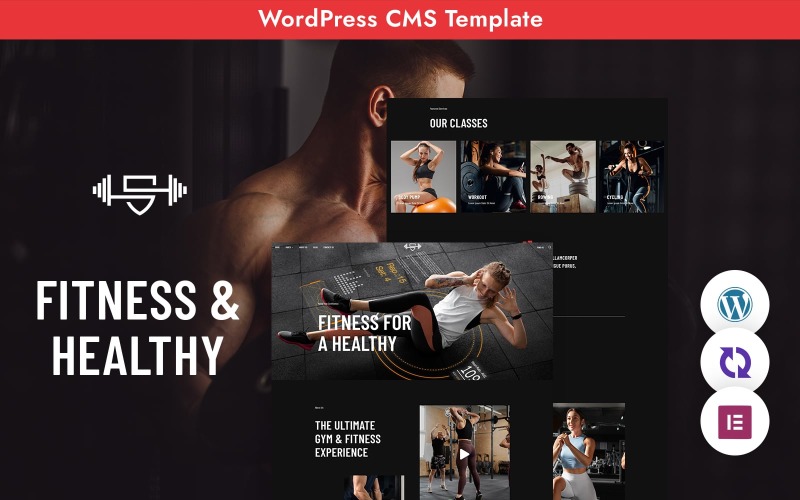 Gymstic - Gym och fitness Multipurpose Responsivt WordPress-tema