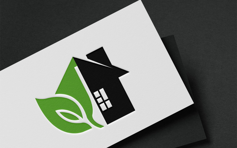 Landbouw en huis logo ontwerpsjabloon