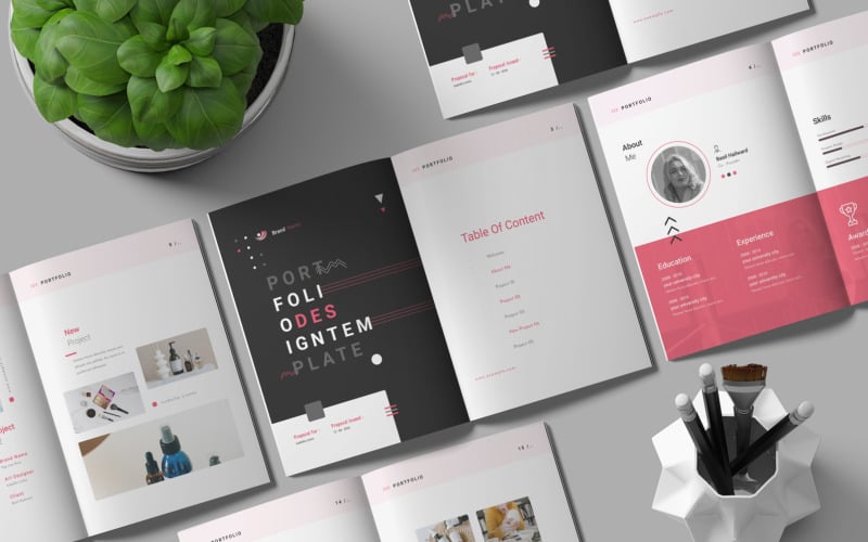 Portfolio Design Template - INDD