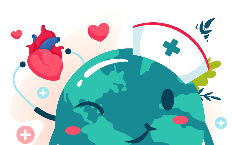 12 Illustrazione della Giornata Mondiale del Cuore