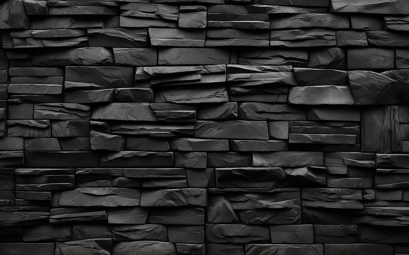 Muro di pietra grigia_modello muro di pietra nera_pietra scura_muro di pietra scura