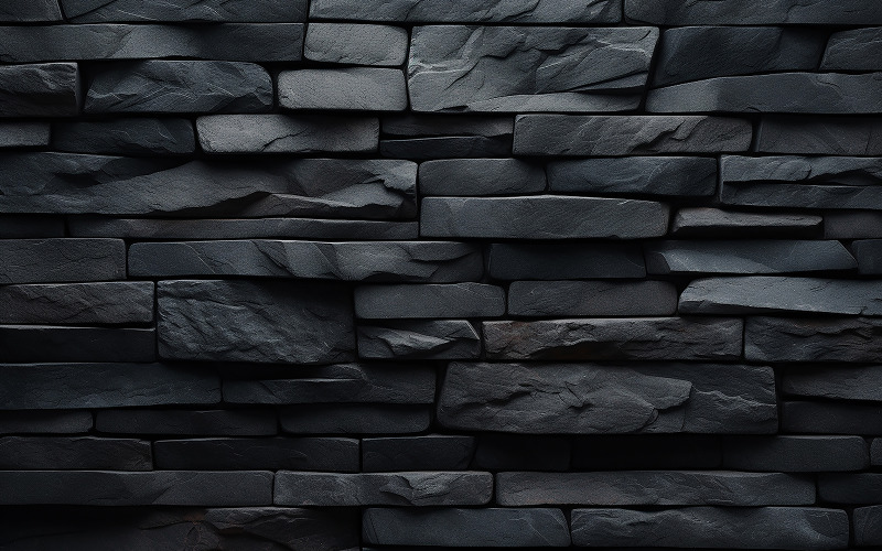 Viejo muro de piedra oscura_patrón de muro de piedra negro_patrón de muro de piedra oscuro_oscuro