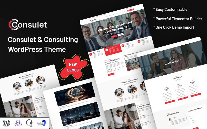 Consulet - Konzultační téma WordPress