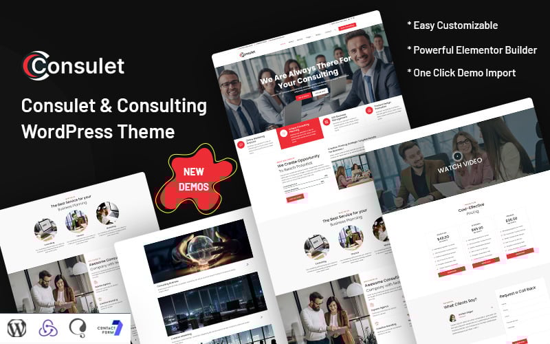 Consulet - Tema WordPress de Consultoria